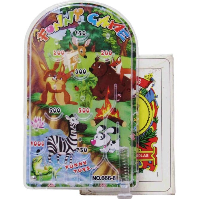 Pinball De Animales En Bolsa (13X8 Cm)