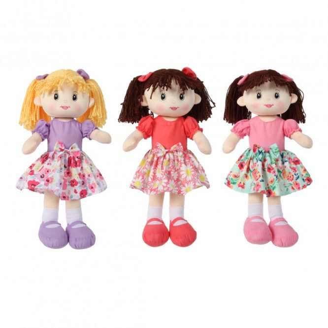 Peluche Muñeca 16" (Con Sonido)