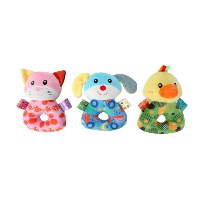 Peluche Sonajero Argolla (Animales)
