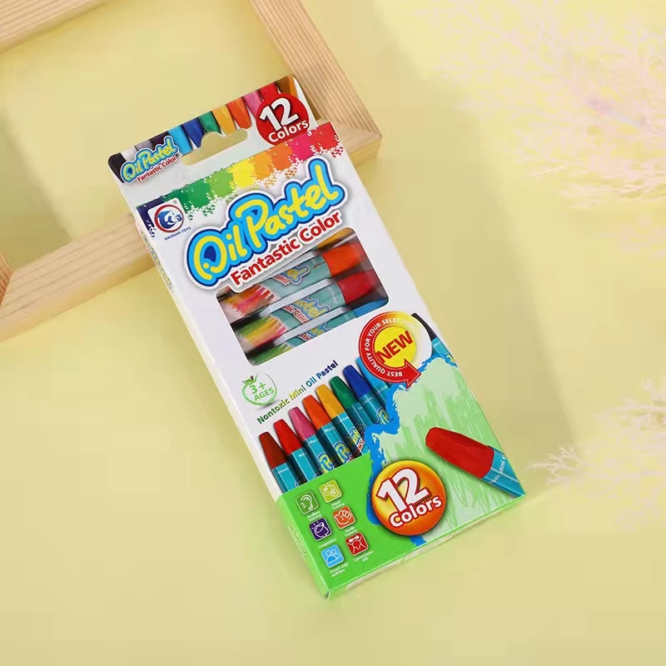 Crayones X12 (Oil Pastel)