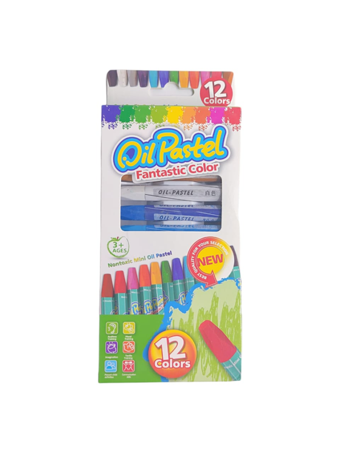 Crayones X12 (Oil Pastel) - Imagen 4