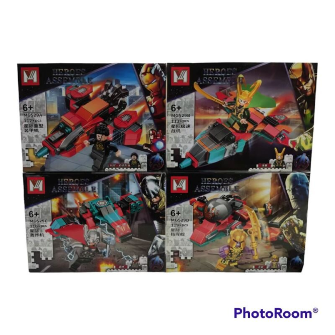 Ladrillos Chicos Mediano (Avengers MG529)