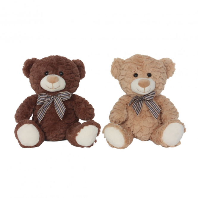 Peluche Oso Mediano 10" (Con Moño)