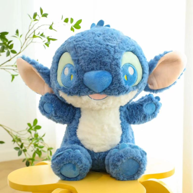 Peluche Personajes 30Cm (Stitch Peludo: Abrazo)